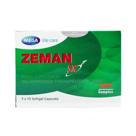 Buy Zeman Sx Softgel .